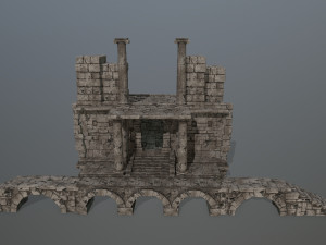ruin set 3D Model