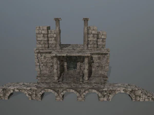 ruin set 3D Model