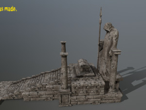 ruin set 3D Model