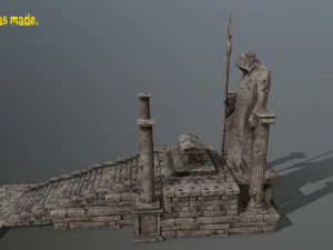ruin set 3D Model