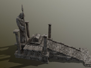 ruin set 3D Model