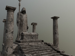 ruin set 3D Model