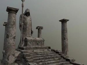ruin set 3D Model