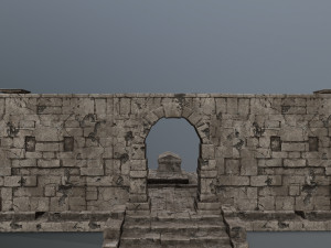 ruin set 3D Model