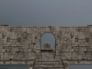 ruin set 3D Model