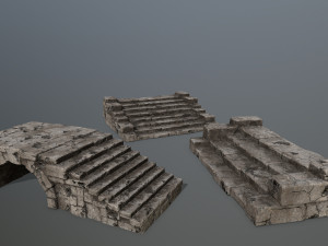 ruin set 3D Model