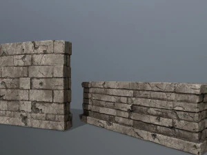 ruin set 3D Model