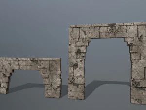 ruin set 3D Model
