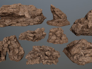 rocks Model 3D