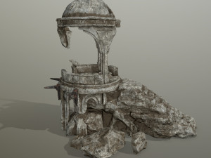 old temple 3D Model