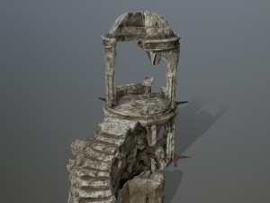 old temple 3D Model