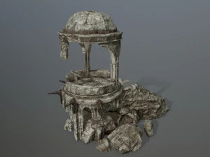 old temple 3D Model