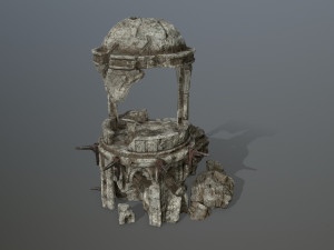 old temple 3D Model