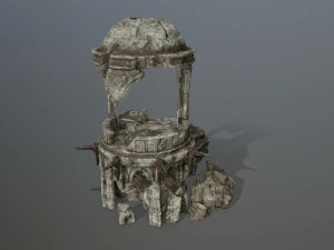 old temple 3D Model