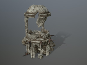 old temple 3D Model