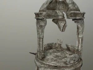 old temple 3D Model