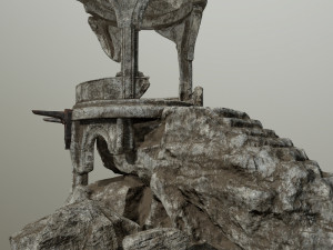 old temple 3D Model
