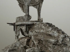 old temple 3D Model