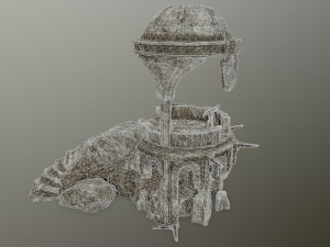 old temple 3D Model