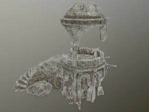 old temple 3D Model