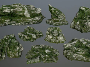 rochers Modèle 3D