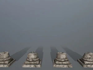 broken column 3D Model