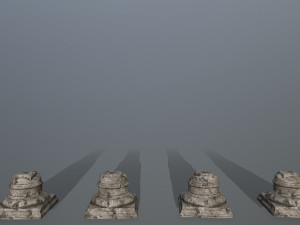 broken column Modelo 3D