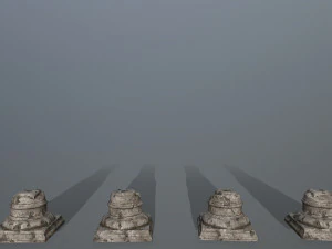 broken column 3D Model