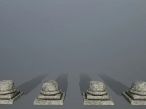 broken column 3D Model