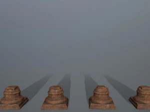 broken column 3D Model