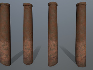 broken column 3D Model