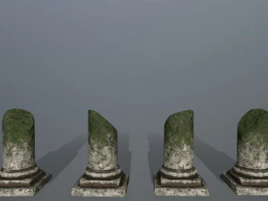 broken pillar 3D Model