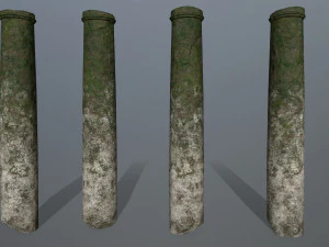 broken pillar 3D Model