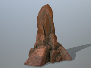 desert rocks Model 3D