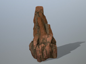 desert rocks Model 3D