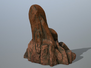 desert rocks Model 3D