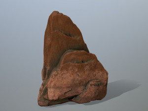 desert rocks Model 3D