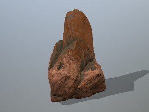 desert rocks Model 3D