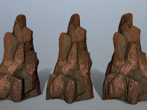 desert rocks 3D Model