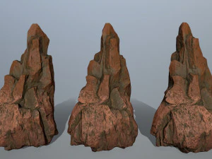 desert rocks 3D Model