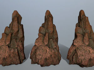 desert rocks 3D Model