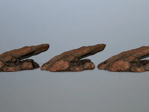 desert rocks 3D Model