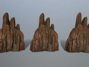 desert rocks 3D Model