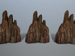 desert rocks 3D Model