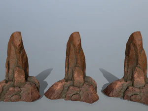 desert rocks 3D Model