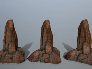 desert rocks 3D Model