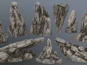 rocks 3D Model
