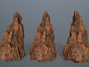 desert rocks 3D Model