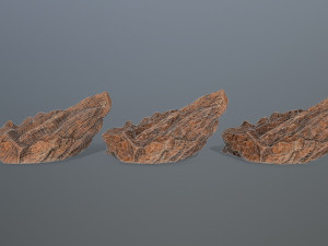 desert rocks 3D Model
