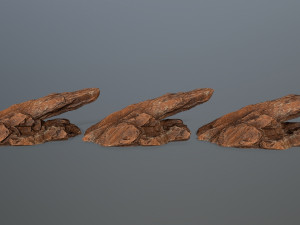desert rocks 3D Model